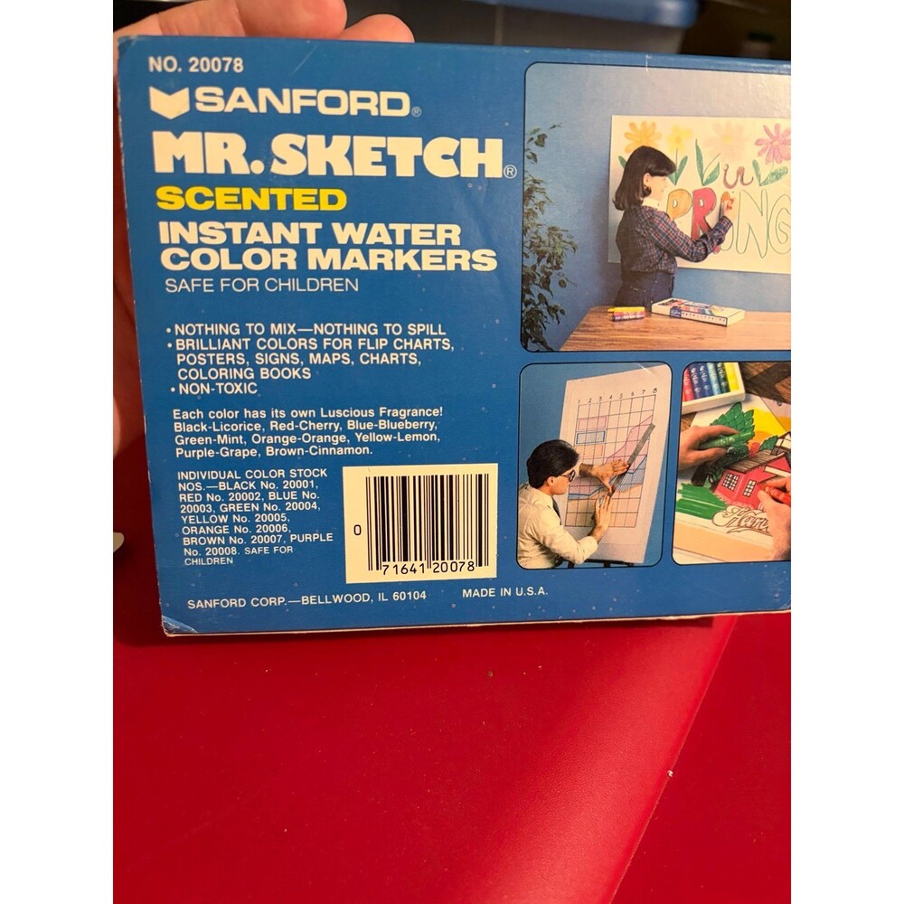 Vintage Mr. Sketch Scented Instant Water Color Markers 8 - Picture 2 of 4